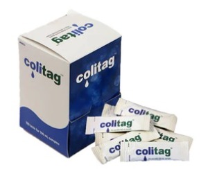 용수검사 (총대장균군) 효소발색 KIT (5/pk),Colitag,콜리텍